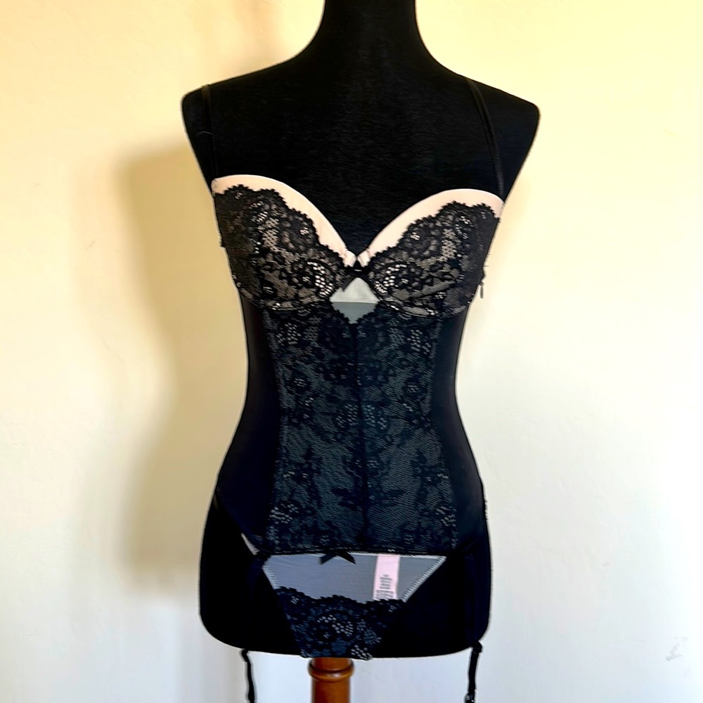 Victoria’s Secret corset and panty set